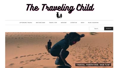 The Traveling Child - Website